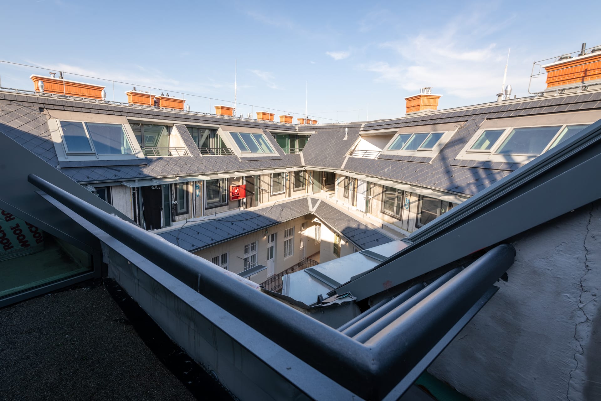 Hübner Udvar - Interior finish