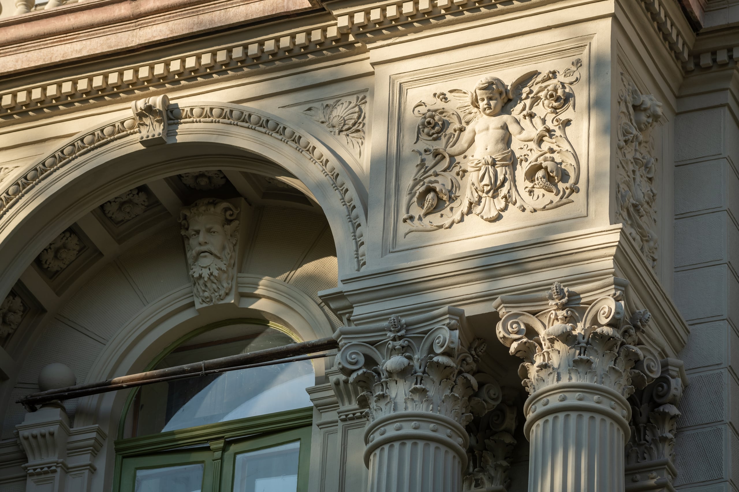 Hübner Udvar - Building corner